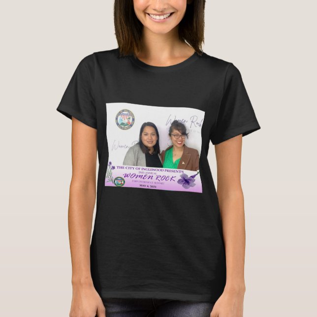 CAMISETA MULHERES ROCK (Frente)