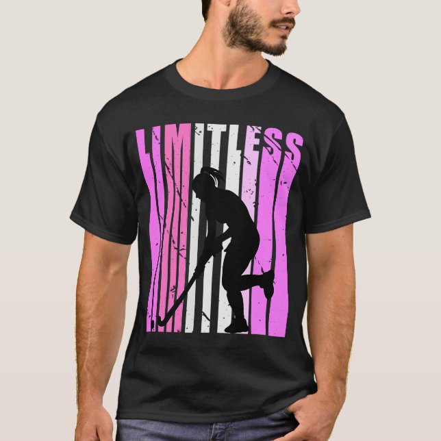 Camiseta Mulheres Rosa, Sem Limitação, Aniversário Inspirad (Frente)