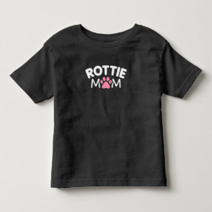 Camiseta Mulheres Rottie Mãe Roupa Rottweiler Proprietári