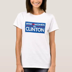 Camiseta MULHERES SÁBIAS PARA o T largo do logotipo de