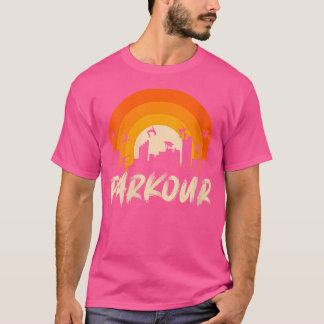Camiseta Mulheres Saltando Em Edifício Parkour
