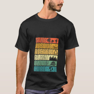 Camiseta Mulheres salvam abelhas salvando animais plantando