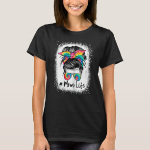 Camiseta Mulheres Sangrando Mamãe A Vida Má Cabelo Chuva Óc