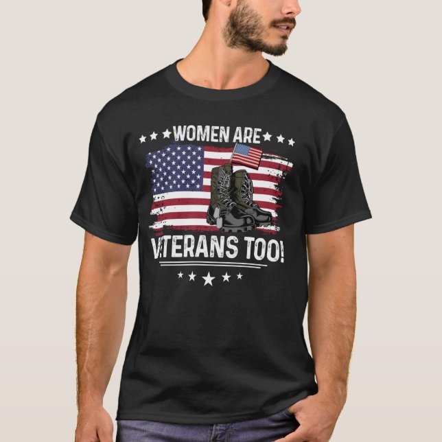 Camiseta Mulheres São Veteranos Também - Veteranos Feminino (Frente)