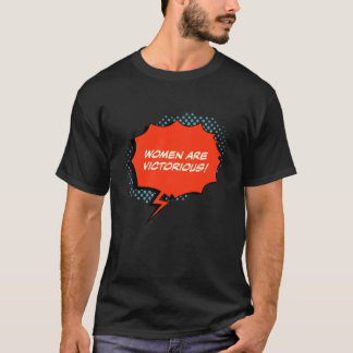 Camiseta Mulheres São Vitoriosas Marcha pelos Direitos Huma
