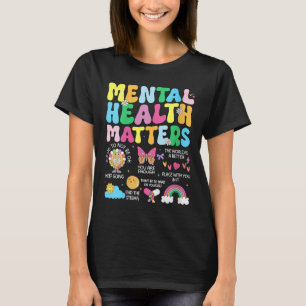 Camiseta Mulheres Saúde Mental S Doença Cerebral Humana Awa