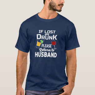 Camiseta Mulheres Se Perdidas Ou Bêbadas Por Favor Devolvam