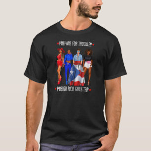 Camiseta Mulheres Se Preparam para o Problema Festa de Desp