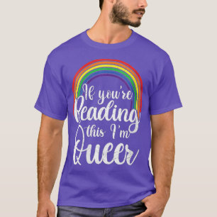 Camiseta Mulheres Se Você Ler Este Im LGBT Lésbica Queer