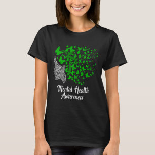 Camiseta Mulheres Sensibilização para a Saúde Mental Borbol