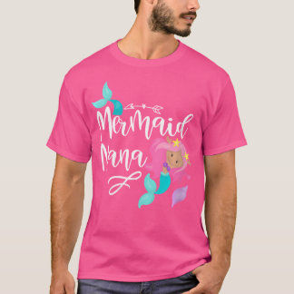 Camiseta Mulheres Sereia Vovó