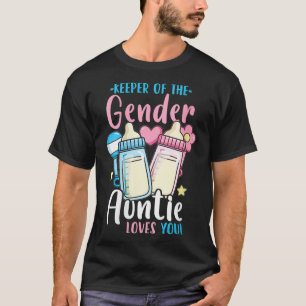 Camiseta Mulheres Sexo do Partido Reveal Tia Guardiã do Ge