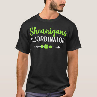 Camiseta Mulheres Shenanigans Coordenadora Engraçada Profes