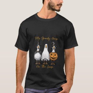 Camiseta Mulheres Silvestre Espantalho Ganso À Solta Hallow