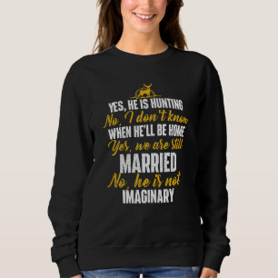 Camiseta Mulheres Sim Ele Está Caçando Não Ele Não É Imagin