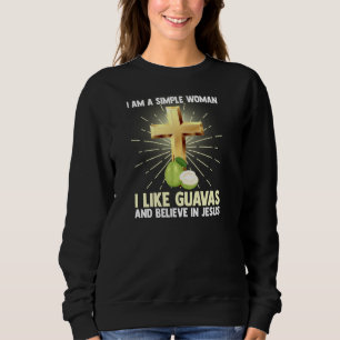 Camiseta Mulheres Simples Como A Guava E Acreditam Em Jesus