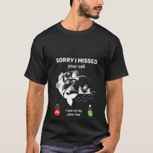Camiseta Mulheres, sinto muito por ter perdido sua ligação.