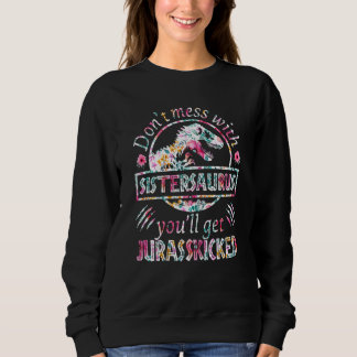 Camiseta Mulheres Sistersaurus Familiares Correspondentes M