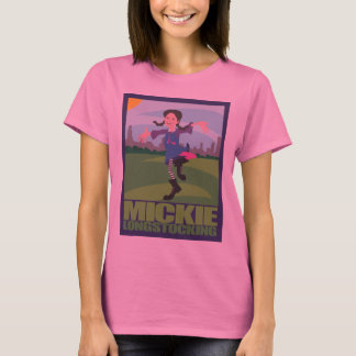 Camiseta Mulheres Sleeved por muito tempo