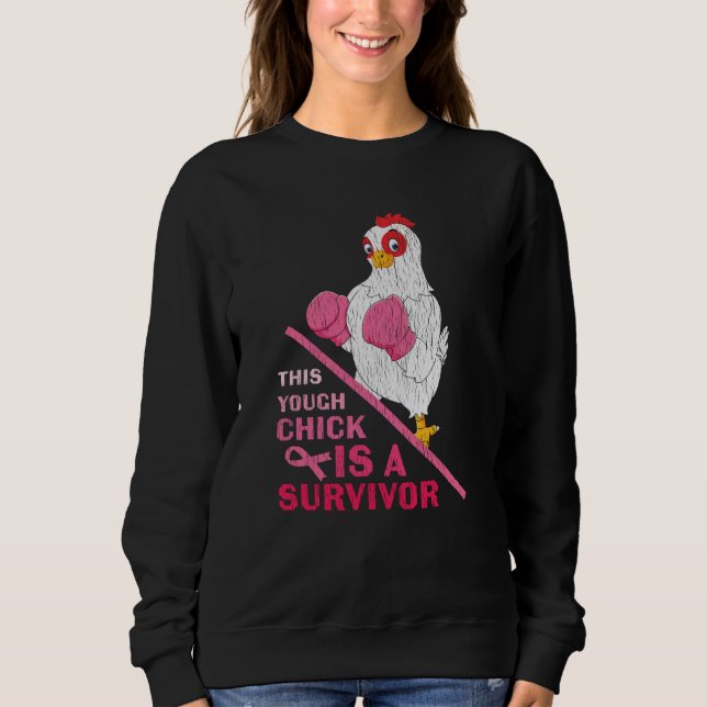 Camiseta Mulheres Sobreviventes Canceres Engraçadas (Frente)