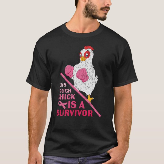 Camiseta Mulheres Sobreviventes Canceres Engraçadas (Frente)