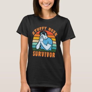 Camiseta Mulheres Sobreviventes do Nariz Estúpidas Crianças
