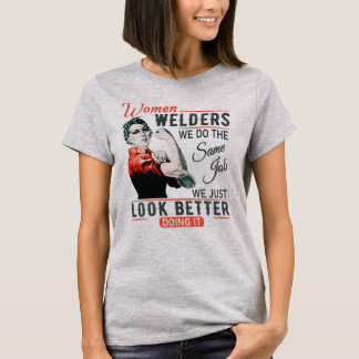 Camiseta Mulheres Soldadoras - Olhem Melhor!