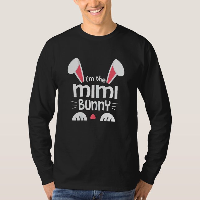 Camiseta Mulheres sou o Mimi Bunny Ears Correspondendo à Fa (Frente)