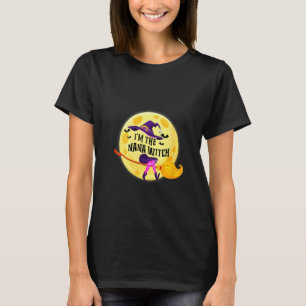 Camiseta Mulheres sou o Nana Witch Halloween Matching Grou