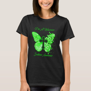 Camiseta Mulheres, sou um guerreiro Scoliose Consciência
