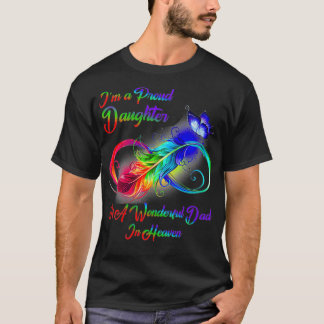 Camiseta Mulheres, sou uma filha orgulhosa de um Pai maravi