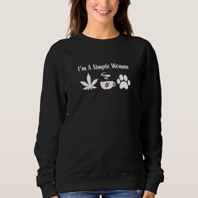 Camiseta Mulheres sou uma mulher simples, uma mulher, uma v (Frente)