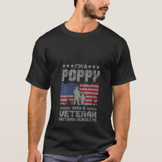 Camiseta Mulheres sou uma pipoca e um veterano nada me assu