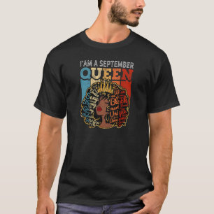 Camiseta Mulheres sou uma Rainha Orgulhosa Melanin Junenési