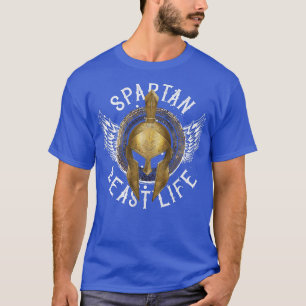 Camiseta Mulheres Spartan Beast Life Sparta Workout Gym Gla
