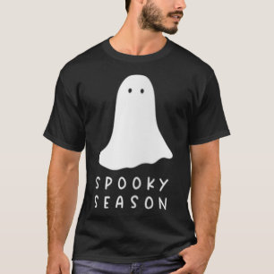 Camiseta Mulheres Spooky Season Cute Halloween VNeck