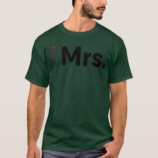 Camiseta Mulheres Sra. Breve Para Ser Mulher Casais De Lua