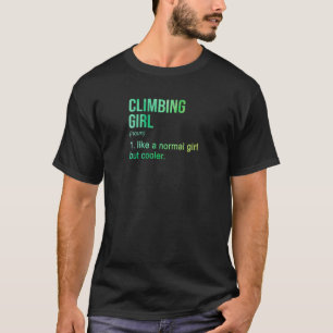 Camiseta Mulheres Subindo Menina Como Uma Rapariga Normal M