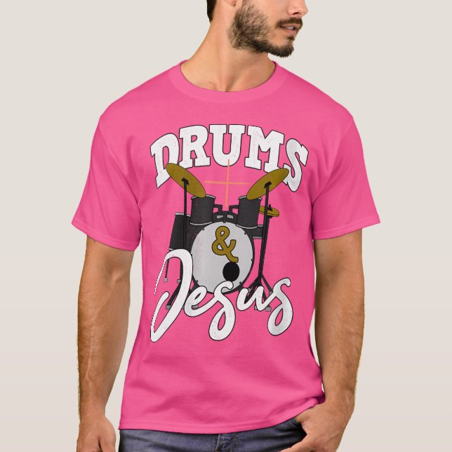 Camiseta Mulheres Tambores Jesus (Frente)