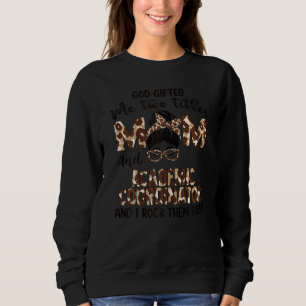 Camiseta Mulheres Tenho Dois Títulos Mãe E Coordenadora Aca