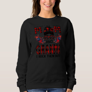 Camiseta Mulheres Tenho Dois Títulos Mãe E Granma Red Buffa