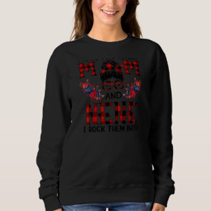 Camiseta Mulheres Tenho Dois Títulos Mãe E Nene Red Buffalo