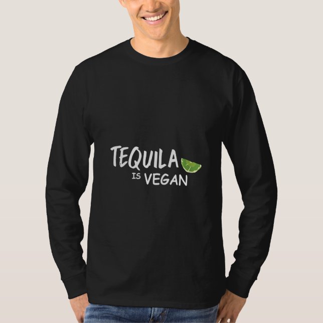Camiseta Mulheres Tequila É Vegan (Frente)