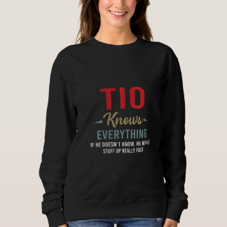 Camiseta Mulheres Tio Sabe Tudo O Legal Dia de os pais Tio