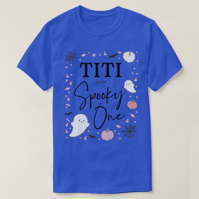 Camiseta Mulheres Titi do Spooky One Girl Primeiro Aniversá (Frente do Design)