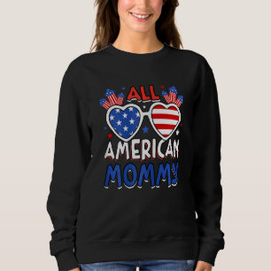 Camiseta Mulheres Todas As Mamães Americanas 4 De Julho Fla
