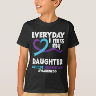 Camiseta Mulheres Todos Os Dias Eu Sinto Falta Da Minha Fil