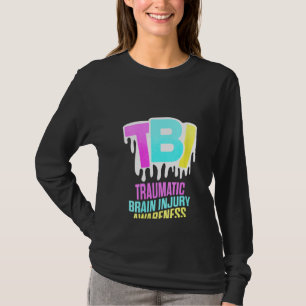 Camiseta Mulheres Traumáticas Feridas Cerebrais Sobrevivênc