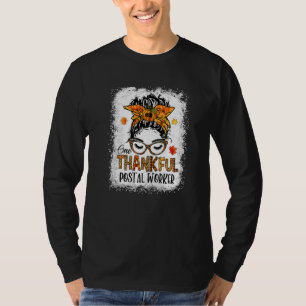 Camiseta Mulheres Um Agradável Trabalhador Postal Mensagem