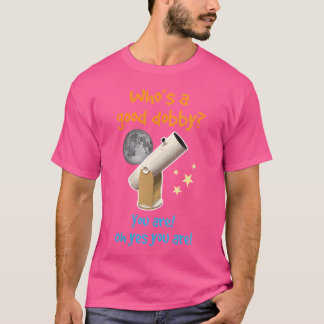 Camiseta Mulheres Uma Boa Astronomia Do Telescópio Dobsonia